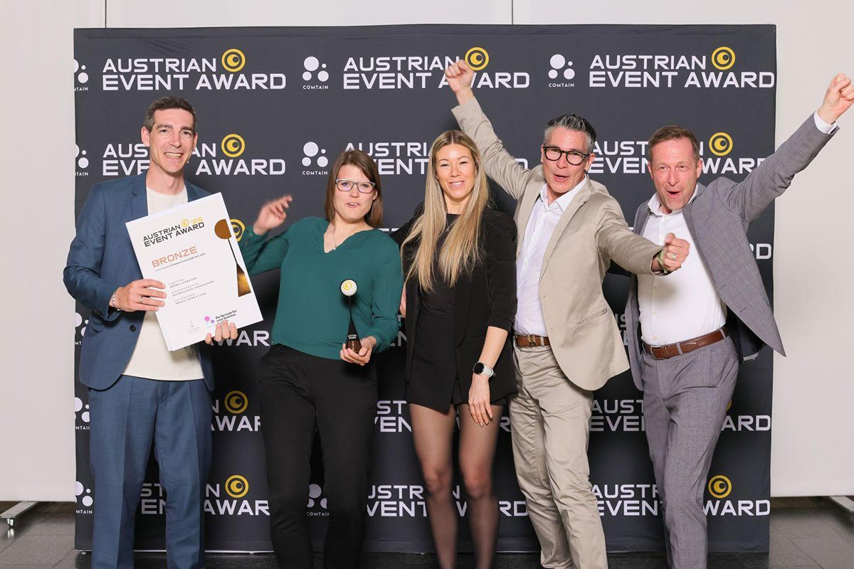 Vierter Sieg in Folge beim Austrian Event Award