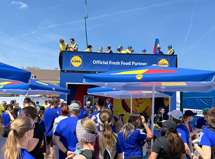 Projektumsetzung und Teamgeisterlebnis mit Lidl