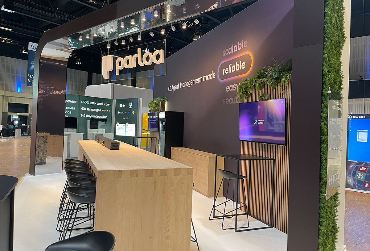 Parloa Messestand Berlin